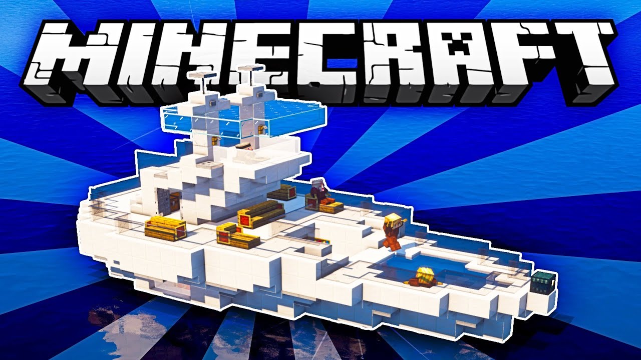 3 SHIP BUILDING Ideas in Minecraft - YouTube