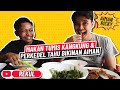 NIKMATNYA  MAKAN TUMIS KANGKUNG, PERKEDEL TAHU BIKINAN AIMAN