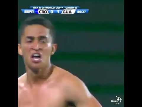 ¡HISTÓRICO! Un día como hoy Marvin Ceballos le dio a Guatemala su primer gol en un Mundial SUB20