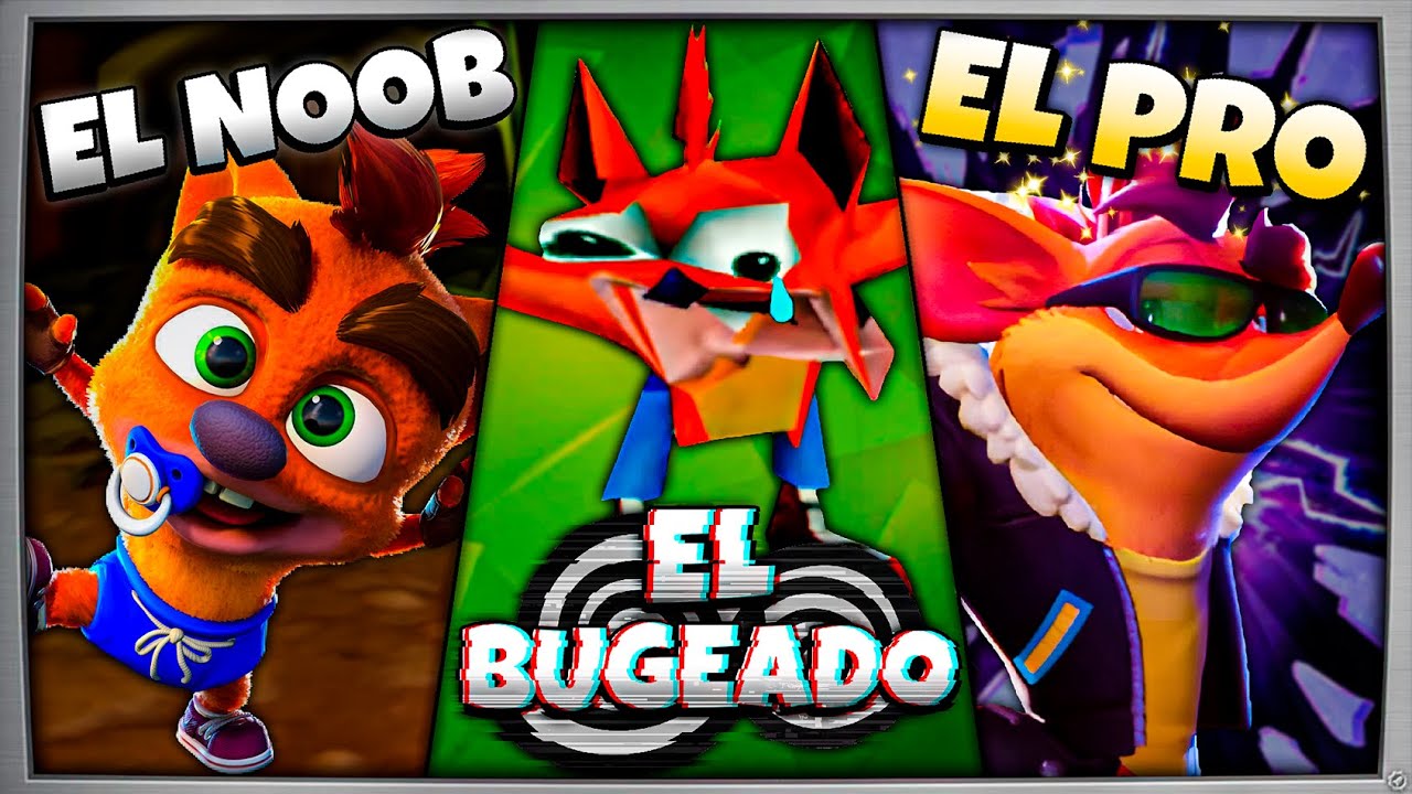 Los 10 Tipos de JUGADORES de Crash Bandicoot que EXISTEN Con