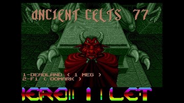 Atari ST Compacted Disk (CD) Scrollers [774]  Ancient Celts CD #77