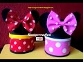 DIY Minnie & Mickey Mouse Foamy Candy Dish & pencil holder / Ronycreativa English Channel