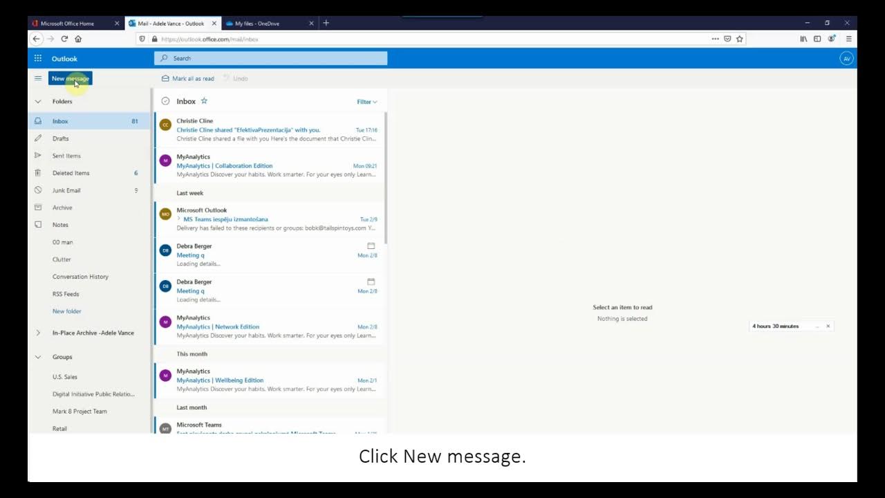 How to create public link to file in the OneDrive - YouTube