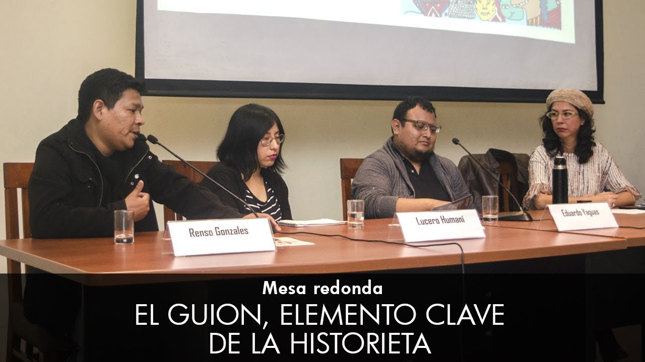 MESA 3: El guion, elemento clave de la historieta literatura peruana linea de tiempo