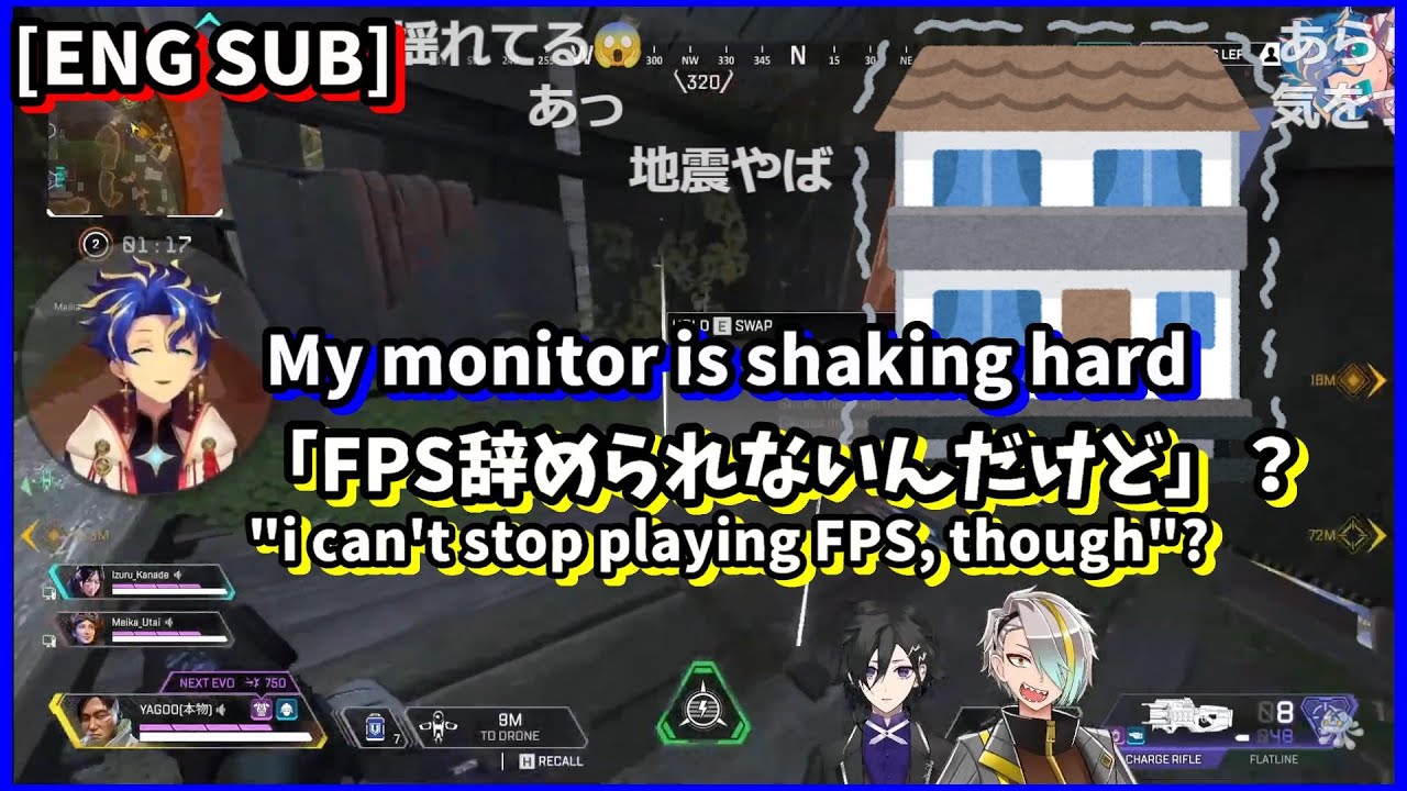  ENG SUB FPS Astel Can t Stop APEX In Spite Of An Earthquake YouTube