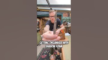 Hand Tool Organisation with Shadow Foam #shorts #Tools