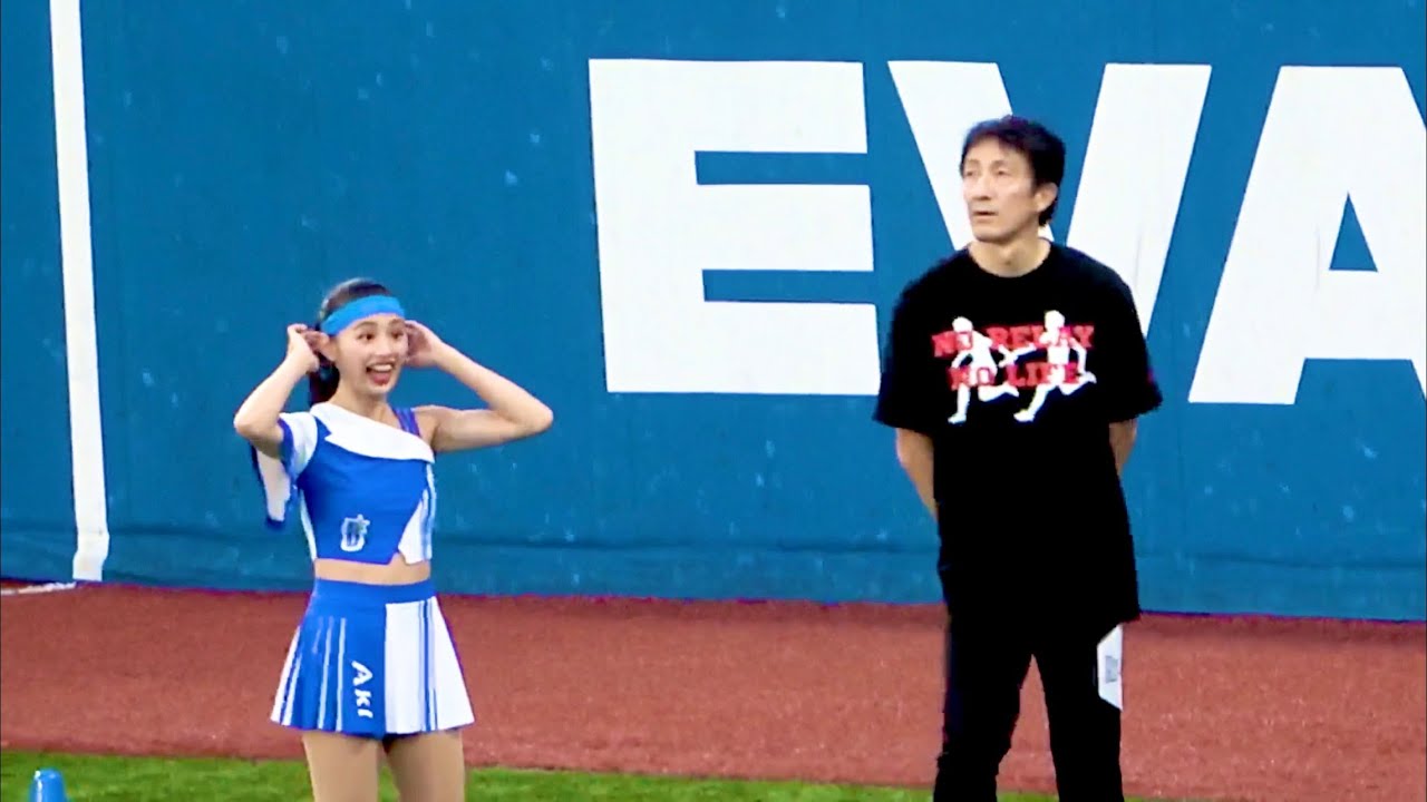 【リレー対決】diana vs 陸上レジェンド軍 朝原宣治氏さん akiちゃん 横浜DeNAベイスターズ 2023/9/1 高橋尚子さん 朝原宜治さん 福島千里さん 高平慎士さん 木村文子さん