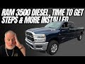 Ram 3500 Diesel Gets Side Steps For The Giveaway. Update 64% Sold 