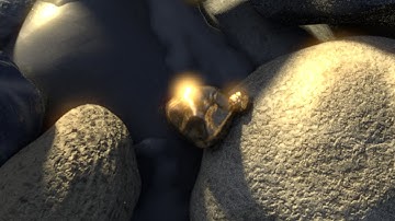 MODO: Time Lapse Animation - Gold Treasure