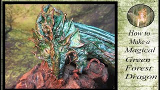 Creating a Magical Green Forest Dragon