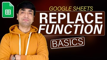 Google sheets Replace Function