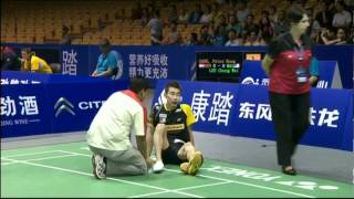 Group (Day 3) - Denmark (P.Gade) vs Malaysia (Lee C.W.) - Thomas Cup 2012