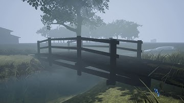 Creating a Scenery on Unreal Engine - Wood Bridge #02 Speed Scene