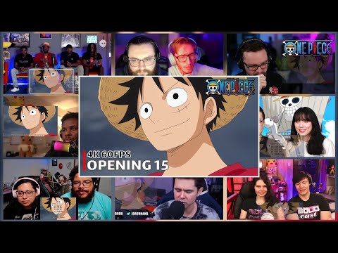 One Piece Opening 15 | Reaction Mashup [We Go!] (Op 15 ワンピース)