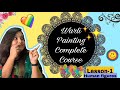 Warli painting course for beginners  lesson1 how to draw warli art