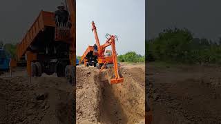 All-in-one hoisting and excavation machine All-in-one hoisting and excavation multi-function tru