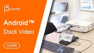 j5create®  Android™ Dock Video JUD650