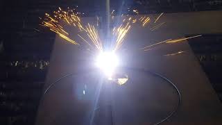 පොල් ලෙලි කැබලි කිරිමේ මැශින් වල ප්ලේට් plasma cutter භාවිතයෙන් කැපිම Coco Dreams