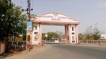 Saurashtra University - A Quick Campus Tour of It