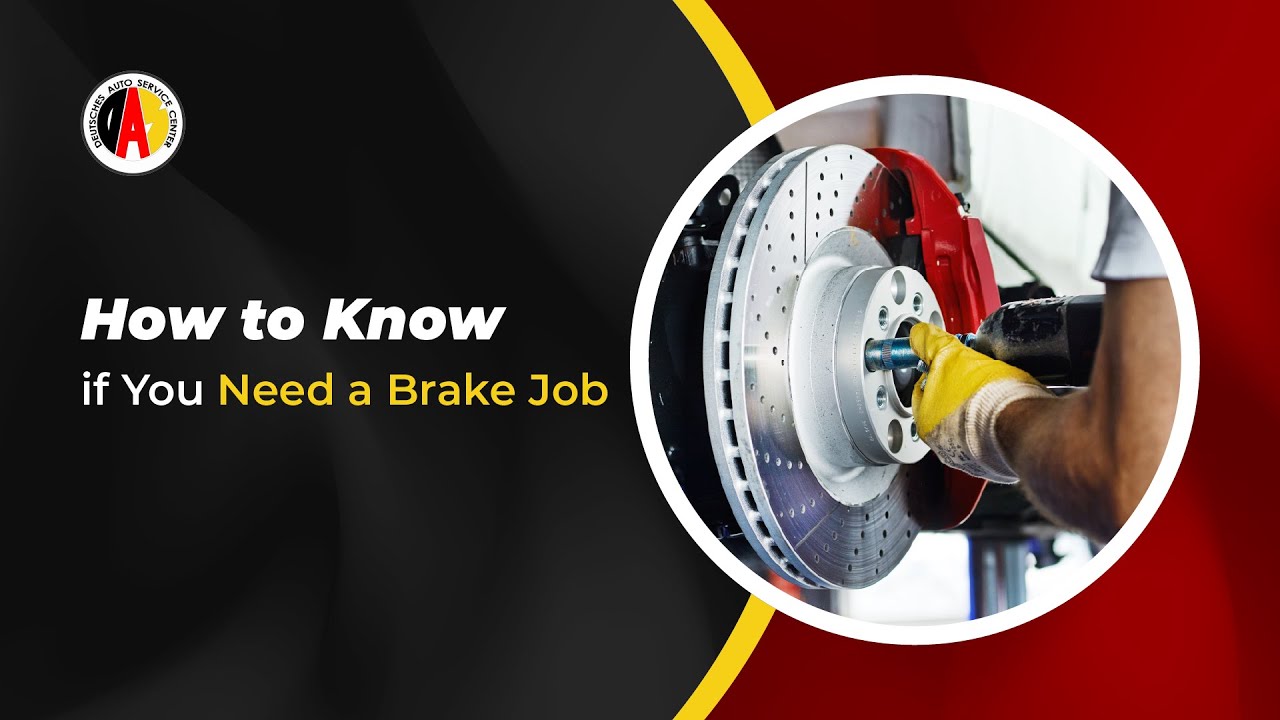 How to Know when your brakes require servicing YouTube