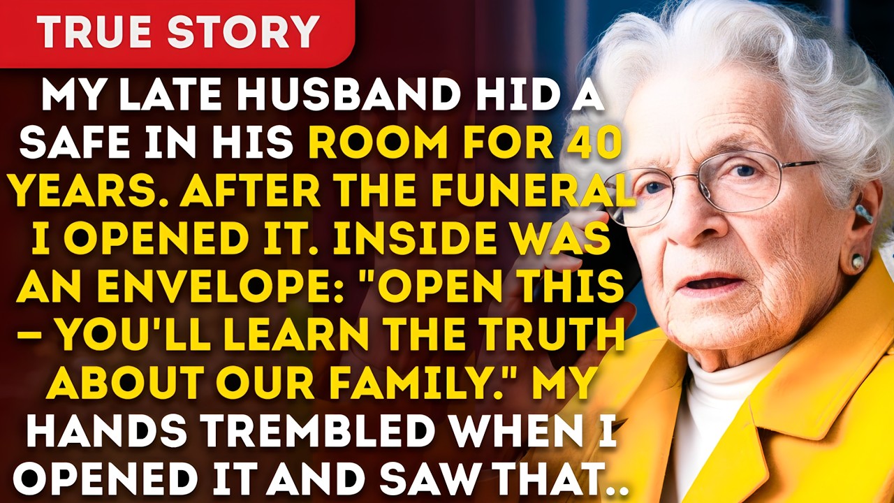 My Late Husband Hid A Safe In His Room For 40 Years. After The Funeral My Children Took All...