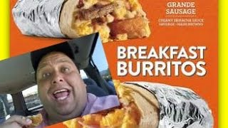 Jack in the Box® Grande Sausage Breakfast Burrito REVIEW!