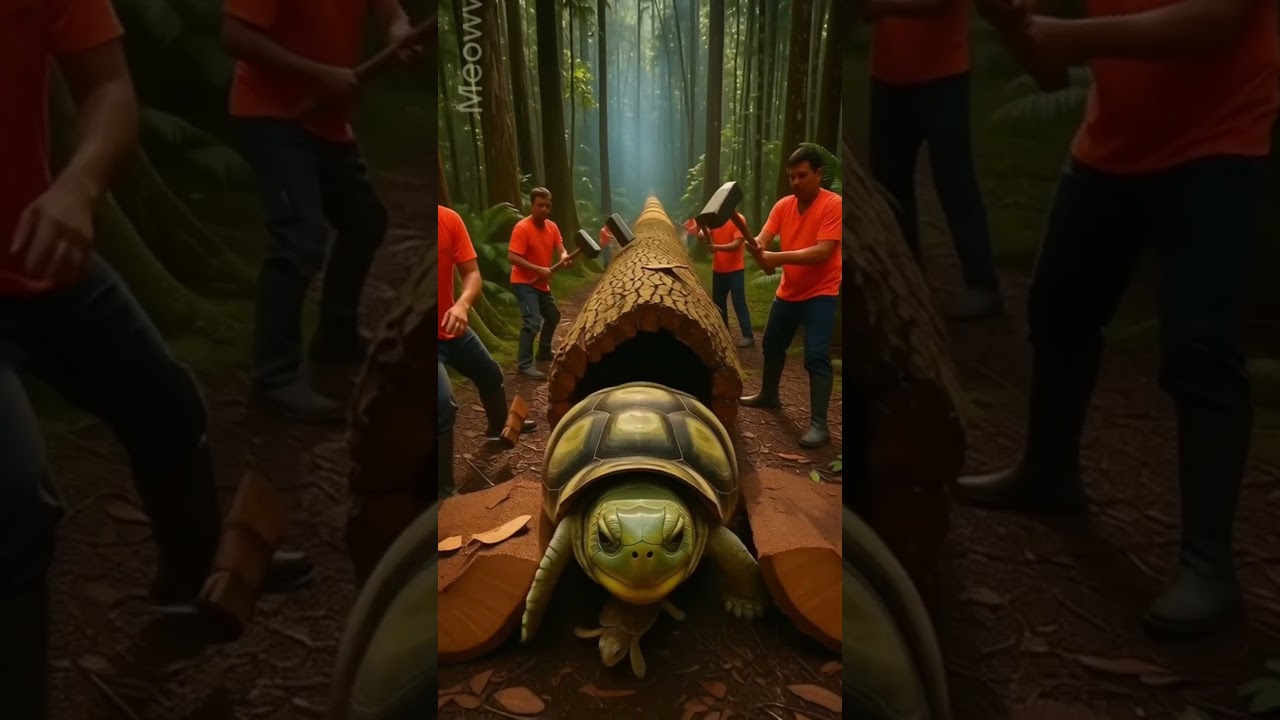 recuse turtle giant log help me 😭 