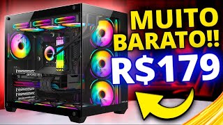 TOP 5 Melhores GABINETES GAMER CUSTO BENEFÍCIO E BARATOS Com Fans 2024 (ATUALIZADO E COMPLETO)