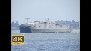 ⁴ᴷ Fleet Week NYC Parade of Ships partial