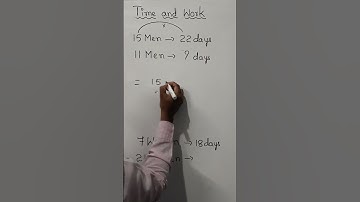 Time and work short trick