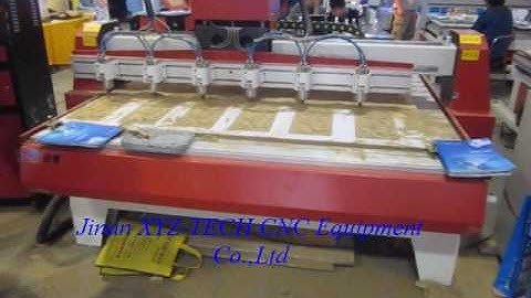 multi-head  cnc router(six head)