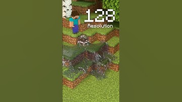 Steve Reacts to Fluid Simulation Resolution Comparisons