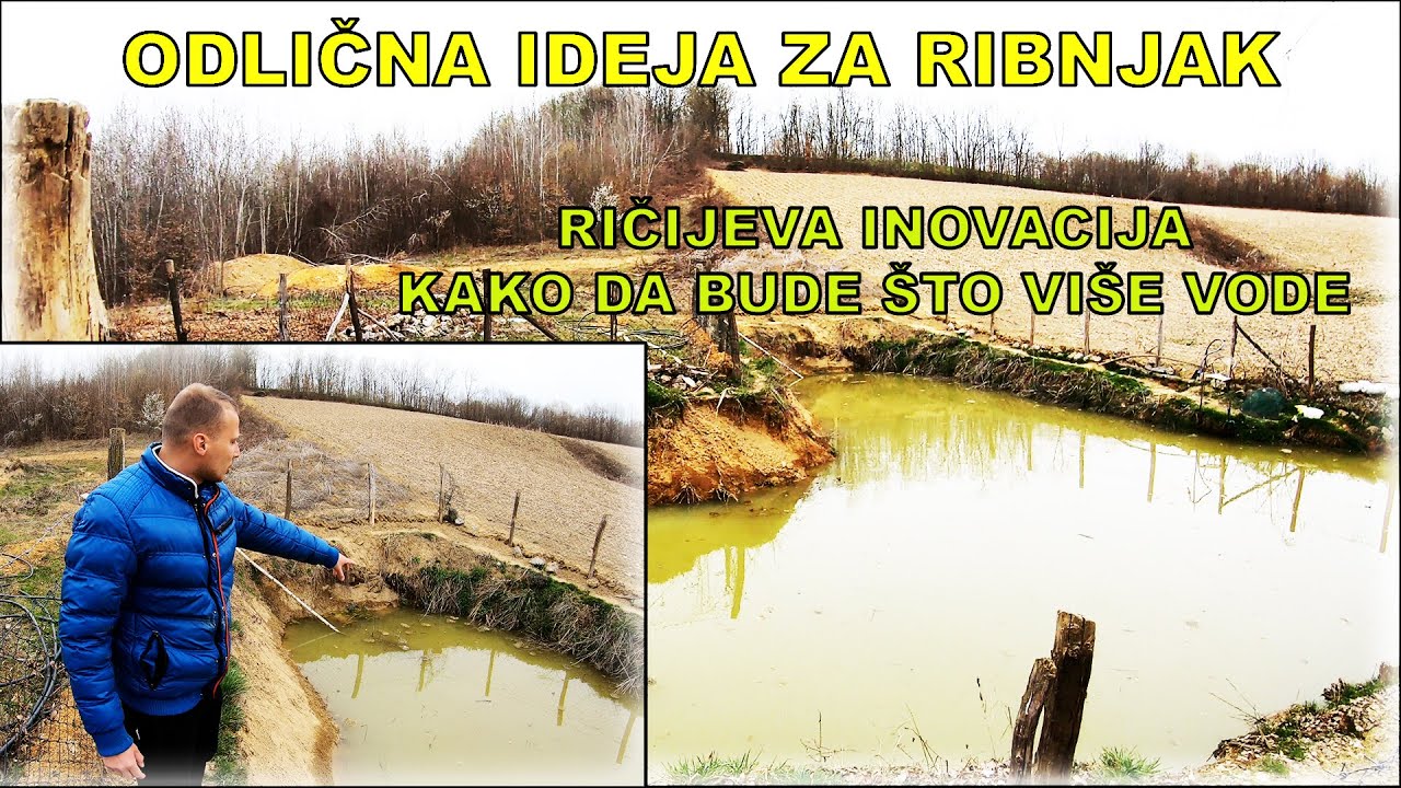 PRONALAŽENJE VODE OSEČINA(SRBIJA) - VODA ZA RIBNJAK - RIČI OSMISLIO NAJBOLJI NAČIN KAKO IMATI VODU