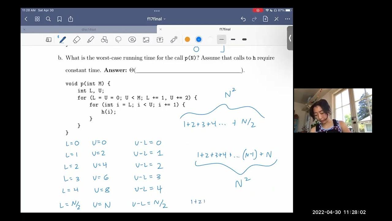 CS61B Fall 2017 Final Question 6 YouTube