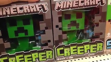 MINECRAFT Creeper Toys | Plastic and Plush Creeper Characters from MINECRAFT