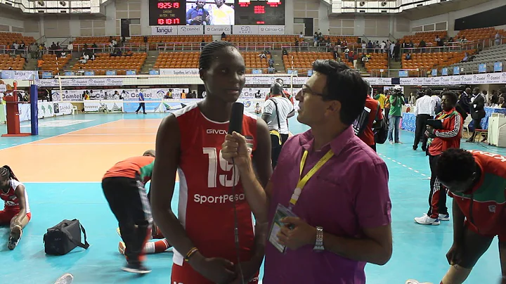 Kenya middle blocker Edith Wisah comments about Ke...