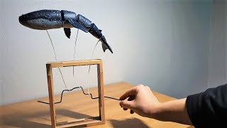 [3d pen] 3D펜으로 만든 고래 오토마타 : Making whale automata