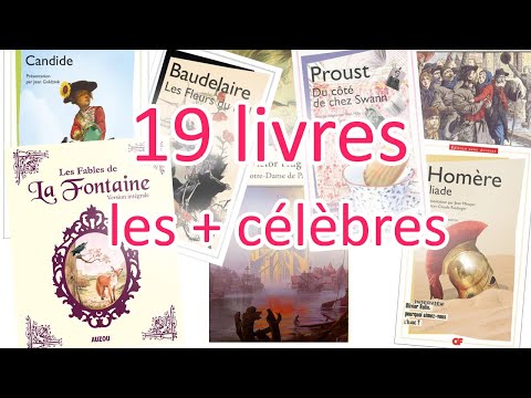 Vidéo: 19 Meilleurs Livres Classiques Que Tout Le Monde Devrait Lire En 2021