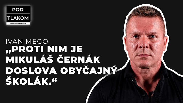 Ivan Mego: Šátorovci boli najvražednejší gang v Európe, na rováši majú viac ako stovku životov