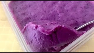 Easy UBE recipe ( purple yam )
