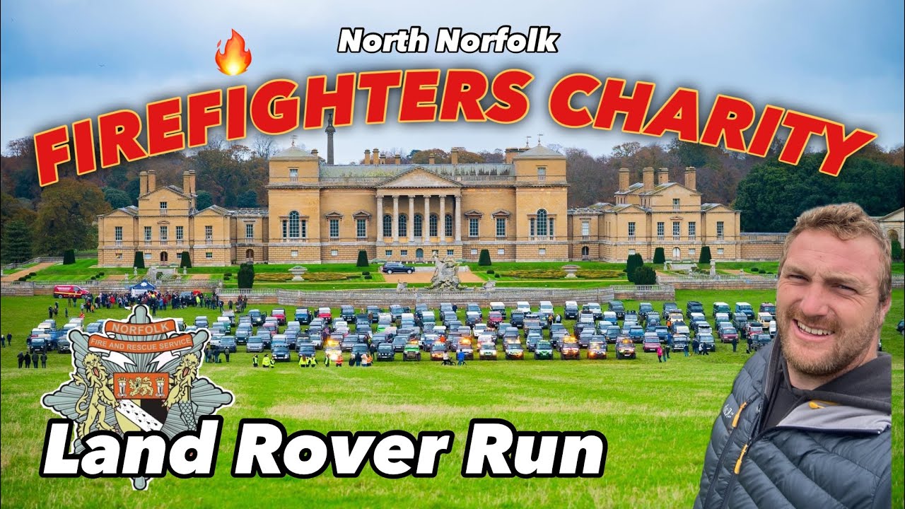 NORTH NORFOLK FIREFIGHTERS LAND ROVER CHARITY RUN 2024 - YouTube