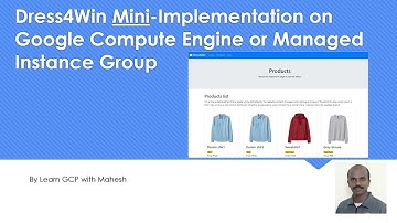 Dress4Win Mini-Implementation on Google Compute Engine | Responsive Mobile App using Nodejs + MySQL