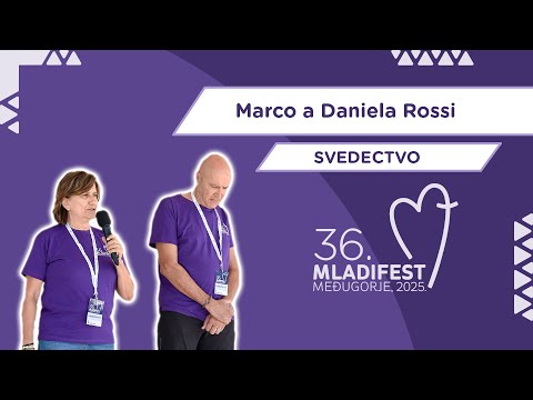 SVEDECTVO: Marco a Daniela Rossi