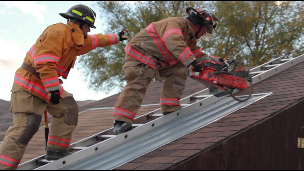 Roof cut comparison of Cutters Edge MULTICUT Fire Rescue Chainsaw and