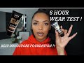 NYX BORN TO GLOW FOUNDATION | FIRST IMPRESSION + WEAR TEST | NAOMI NYARA