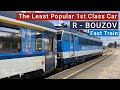 TRIP REPORT | Rychlík Bouzov (ČD Fast train) | ABpee347 Carriage | Šumperk to Brno | 1st Class