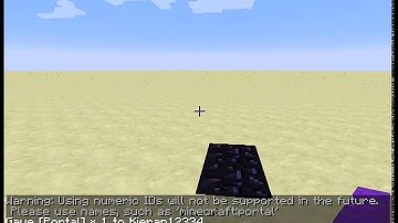 Minecraft tutorials  How to make a 1x1 nether portal