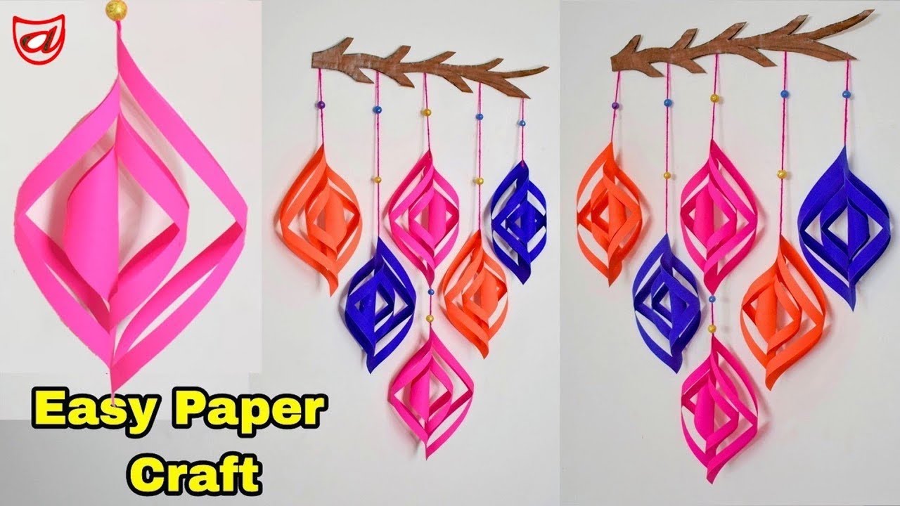 Easy Christmas Decoration crafts ! Wall Hanging DIY Home Decoration