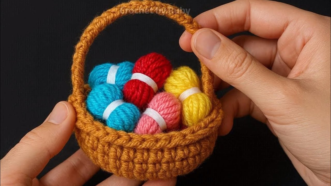 scrunchy♡handmade【布バスケット664】 cute! How to make House