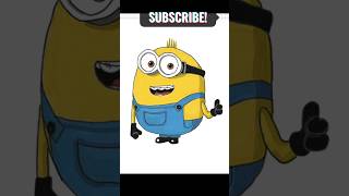 Lets Color Otto Minion Easy, Fun And Colorful 